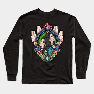 Zodiac GEMINI Pop Art Series Long Sleeve T-Shirt